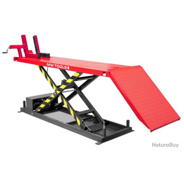 Pont moto lectrique 230V - 0,55kW - 600kg 2000x600mm MW Tools ESB600S