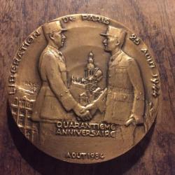 Médaille 40ième anniversaire de la libération de Paris