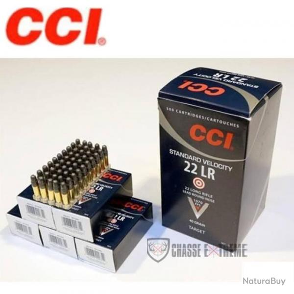 500 Munitions CCI Standard Velocity Cal 22Lr 40Gr Lrn