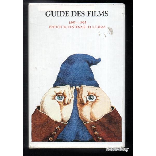 Guide des films 1895-1995 dition du centenaire du cinma . Coffret deux volumes Jean Tulard.