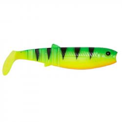 Leurre Souple Savage Gear Cannibal Shad 10cm Fire tiger