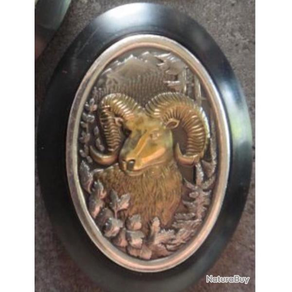 !!! -50% MAGNIFIQUE Calottes MOUFLON  OR TOP OFFRE !!!
