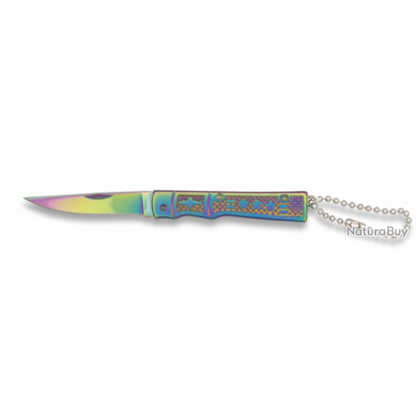 Couteau plian porte-cls Colorful lame 5.20 cm 18307071