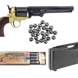 Pack Prêt à Tirer 44 Revolver + Mallette + 50 balles + 12 bourres feutres + 12 charges