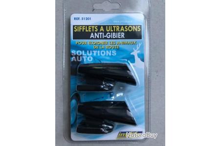 Sifflets ultrasons anti-collision gibier