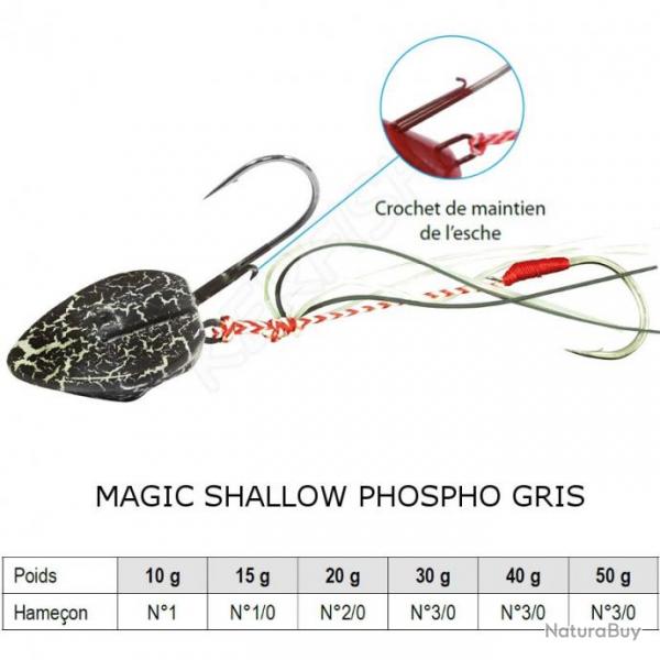 TENYA EXPLORER SHALLOW EXPLORER TACKLE 10 g Phospho Gris