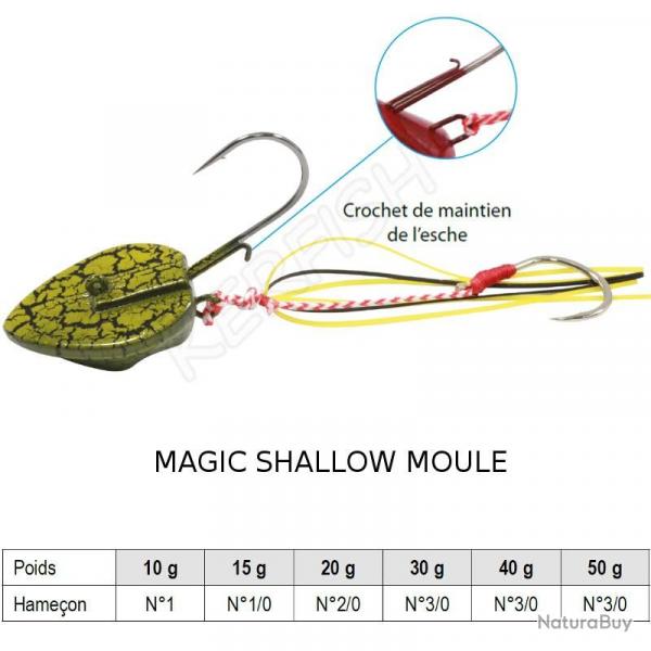 TENYA EXPLORER SHALLOW EXPLORER TACKLE Moule 20 g