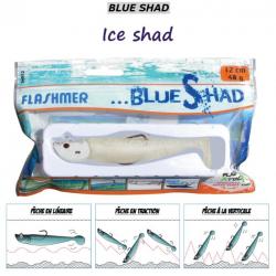 BLUE SHAD FLASHMER Ice shad 8 cm