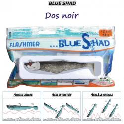 BLUE SHAD FLASHMER Dos Noir 10 cm