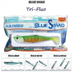 BLUE SHAD FLASHMER Tri-Fluo 10 cm