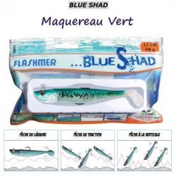 BLUE SHAD FLASHMER Maquereau Vert 10 cm