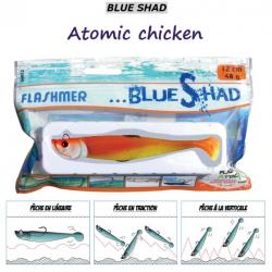 BLUE SHAD FLASHMER Atomic Chicken 12 cm