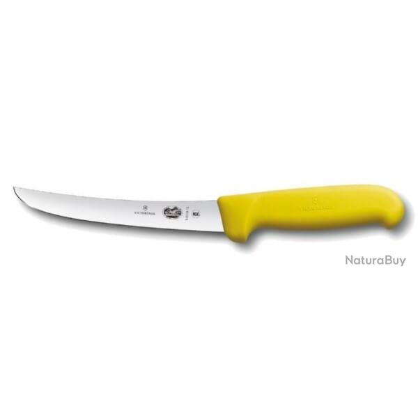 Couteau  dsosser  dos renvers 15 cm Victorinox manche jaune