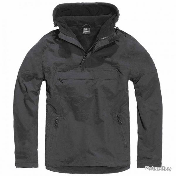 Veste coupe vent Windbreaker Brandit Noir