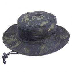 Chapeau de brousse Adjustable Bulldog Tactical - MTC noir - L-XL