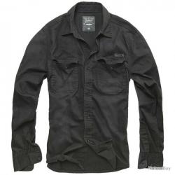 Chemise Hardee Denim Brandit Noir