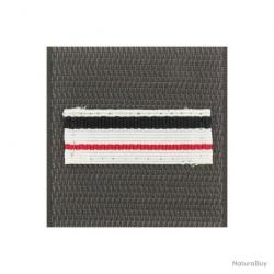 Galon de poitrine Armée de Terre DMB Products - Argent - Major