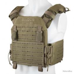 Gilet porte-plaques QR Kinetic Bulldog Tactical - Coyote - L (86 - 130 cm)