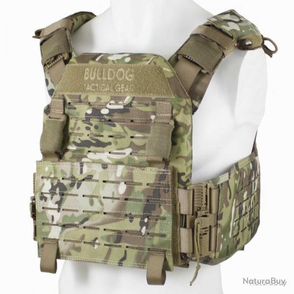 Gilet porte plaques QR Kinetic Bulldog Tactical MTC 86 130 cm