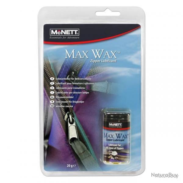 Produit entretien Zipper Max Wax 20 gr Gear Aid