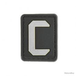 Morale patch Lettre C BLK Mil-Spec ID - Blanc - C