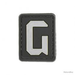 Morale patch Lettre G BLK Mil-Spec ID - Blanc - G