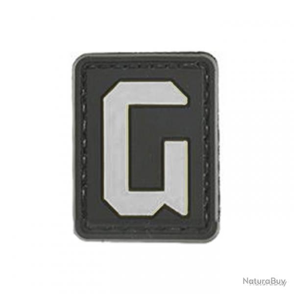 Morale patch Lettre G BLK Mil-Spec ID - Blanc - G