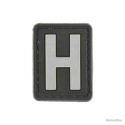 Morale patch Lettre H BLK Mil-Spec ID - Blanc - H