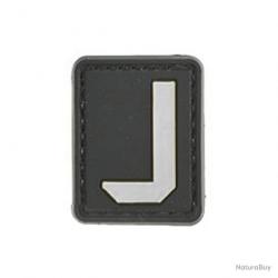 Morale patch Lettre J BLK Mil-Spec ID - Blanc - J