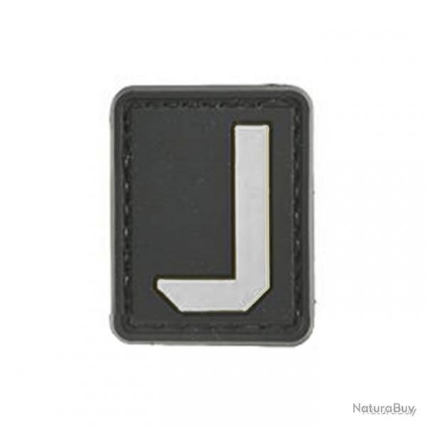 Morale patch Lettre J BLK Mil-Spec ID - Blanc - J