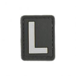Morale patch Lettre L BLK Mil-Spec ID - Blanc - L