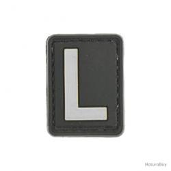 Morale patch Lettre L BLK Mil-Spec ID - Blanc - L