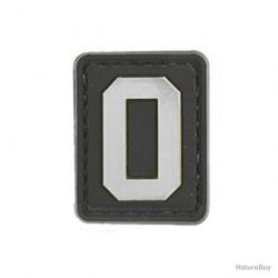 Morale patch Lettre O BLK Mil-Spec ID - Blanc - O