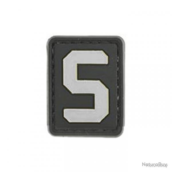 Morale patch Lettre S BLK Mil-Spec ID - Blanc - S