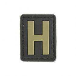 Morale patch Lettre H CT Mil-Spec ID - Coyote - H
