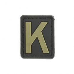 Morale patch Lettre K CT Mil-Spec ID - Coyote - K
