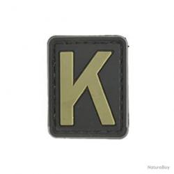 Morale patch Lettre K CT Mil-Spec ID - Coyote - K