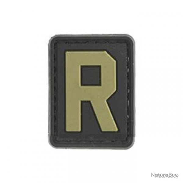 Morale patch Lettre R CT Mil-Spec ID - Coyote - R