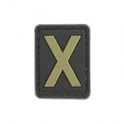 Morale patch Lettre X CT Mil-Spec ID - Coyote - X