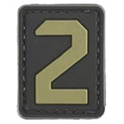 Morale patch Chiffre 2 Mil-Spec ID - Coyote - 2