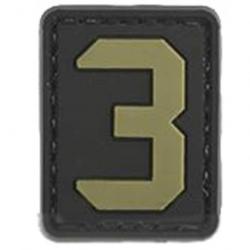 Morale patch Chiffre 3 Mil-Spec ID - Coyote - 3