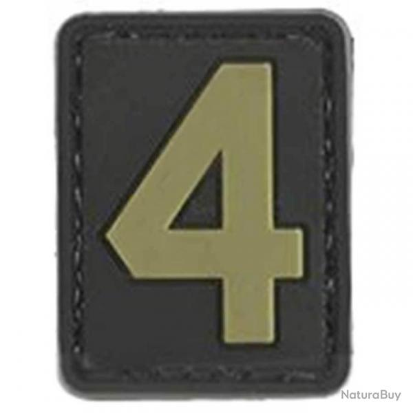 Morale patch Chiffre 4 Mil-Spec ID - Coyote - 4