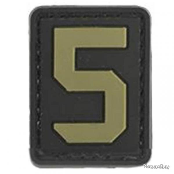 Morale patch Chiffre 5 Mil-Spec ID - Coyote - 5