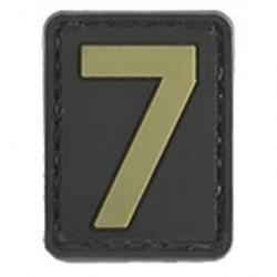 Morale patch Chiffre 7 Mil-Spec ID - Coyote - 7