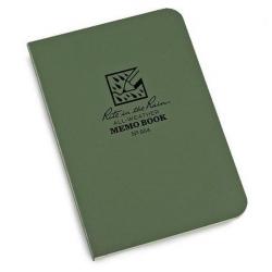 Papier étanche Memo Book 954T Rite In The Rain - Vert olive