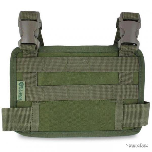 Plaque de cuisse Drop Leg MOLLE Bulldog Tactical - Vert olive