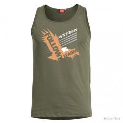 T shirt débardeur Astir Follow The Leader Pentagon Vert olive