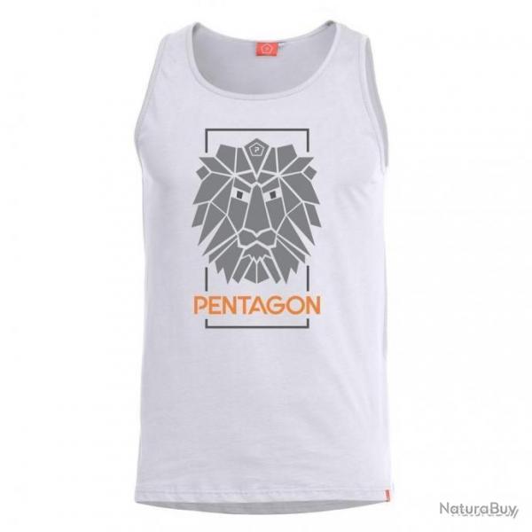 T shirt dbardeur Astir Follow Lion Pentagon Blanc