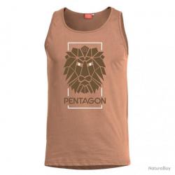 T shirt débardeur Astir Follow Lion Pentagon Coyote