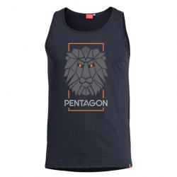 T shirt débardeur Astir Follow Lion Pentagon Noir
